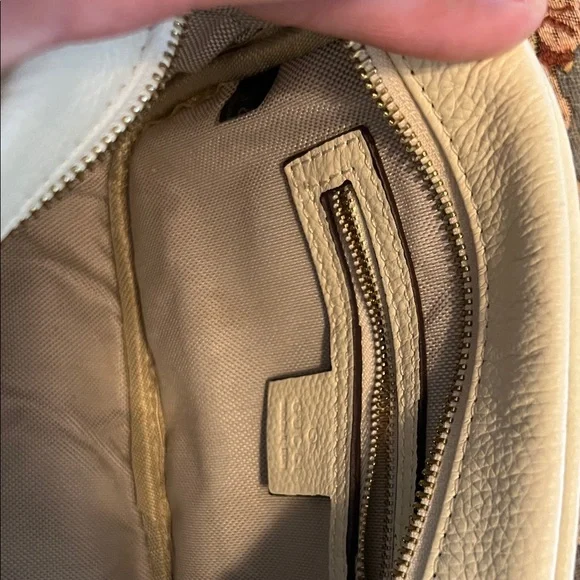 Gucci cream Leather Crossbody Bag - Picture 5 of 6